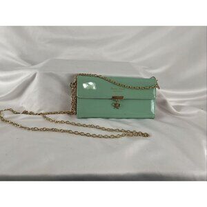 Prettyzys Forever Friend Mint Green and Pink Phone Necklace w/ Bow Detail